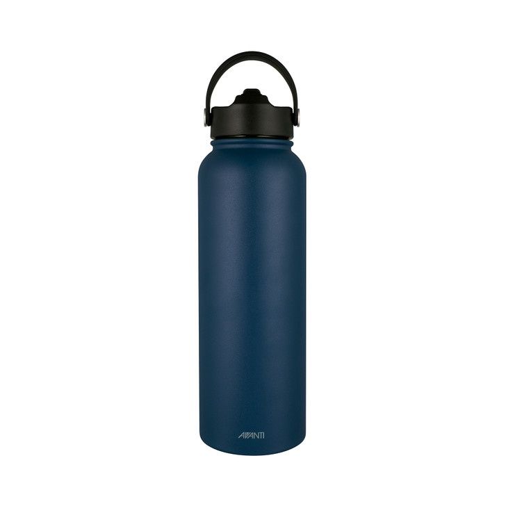 HydroSport Insulated Sipper Bottle 1.1L - 3 Colors, Colour: Navy