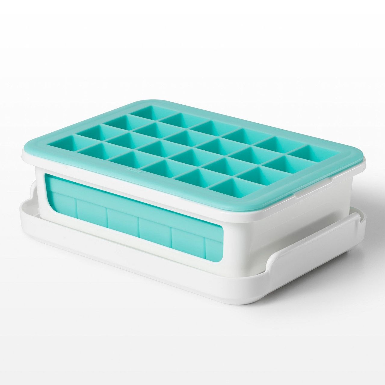 Covered Silicone Ice Cube Tray - Small Cubes