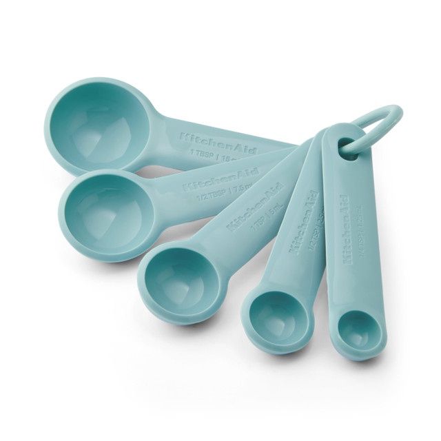Set of Five Measuring Spoons, Mineral Water, Carded