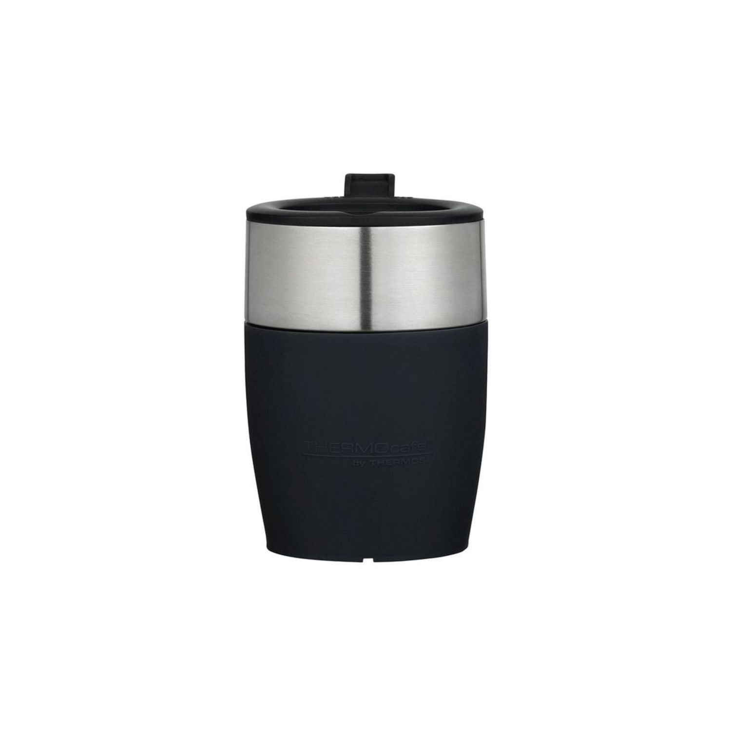 230ml Thermocafe Stainless Steel Double Wall Coffee Cup -  - 3 Colors, Colour: Black