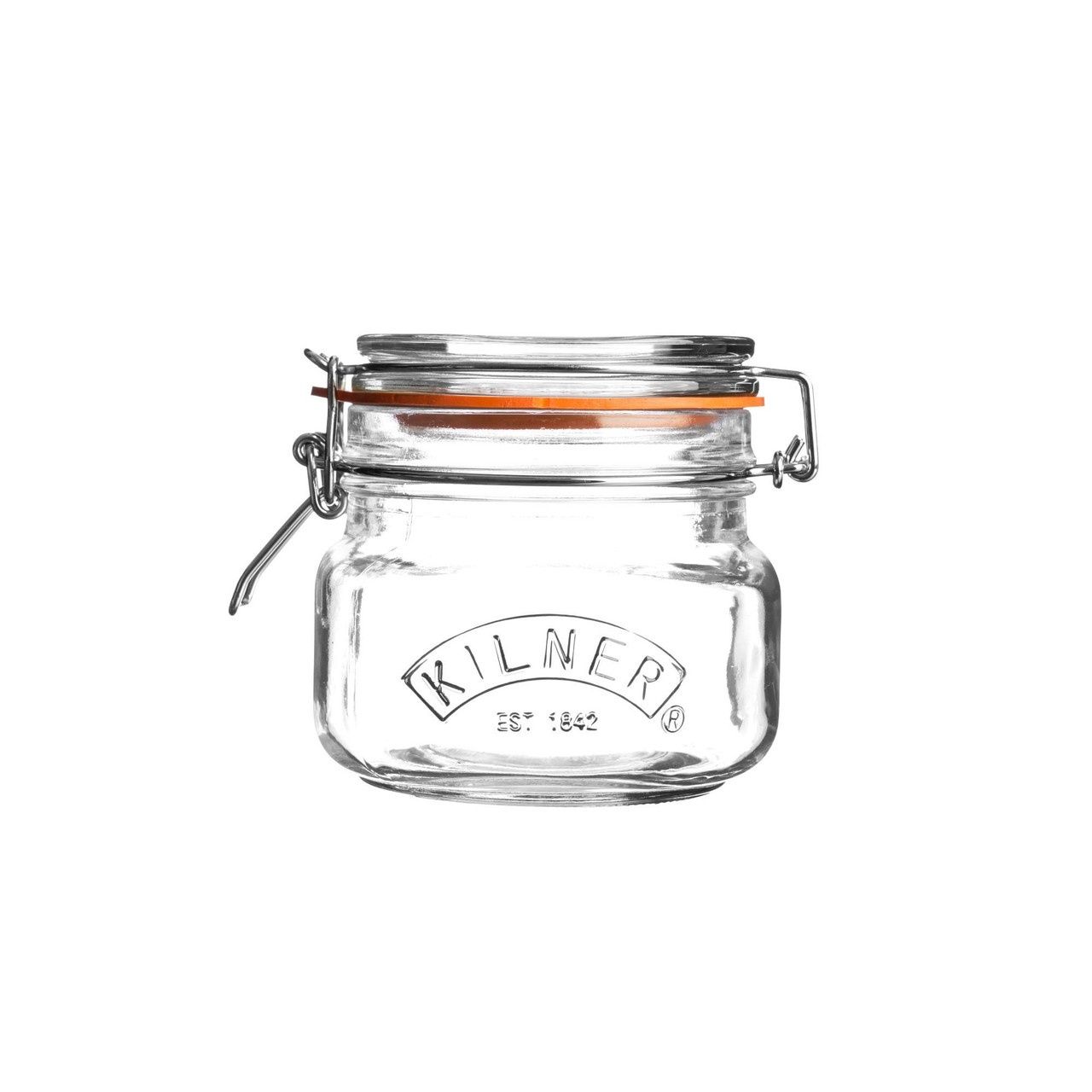 Square Clip Top Jar.