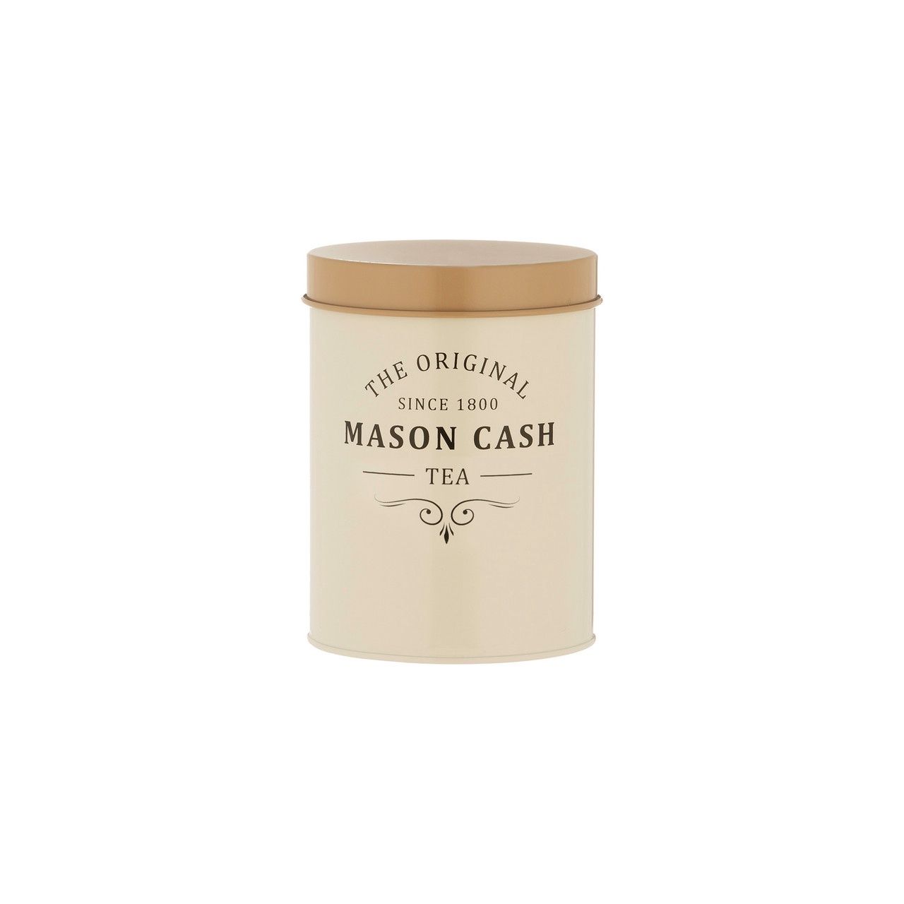 Heritage Tea Canister, 1.3 Litre / 15 x 11.5cm - Carbon Steel