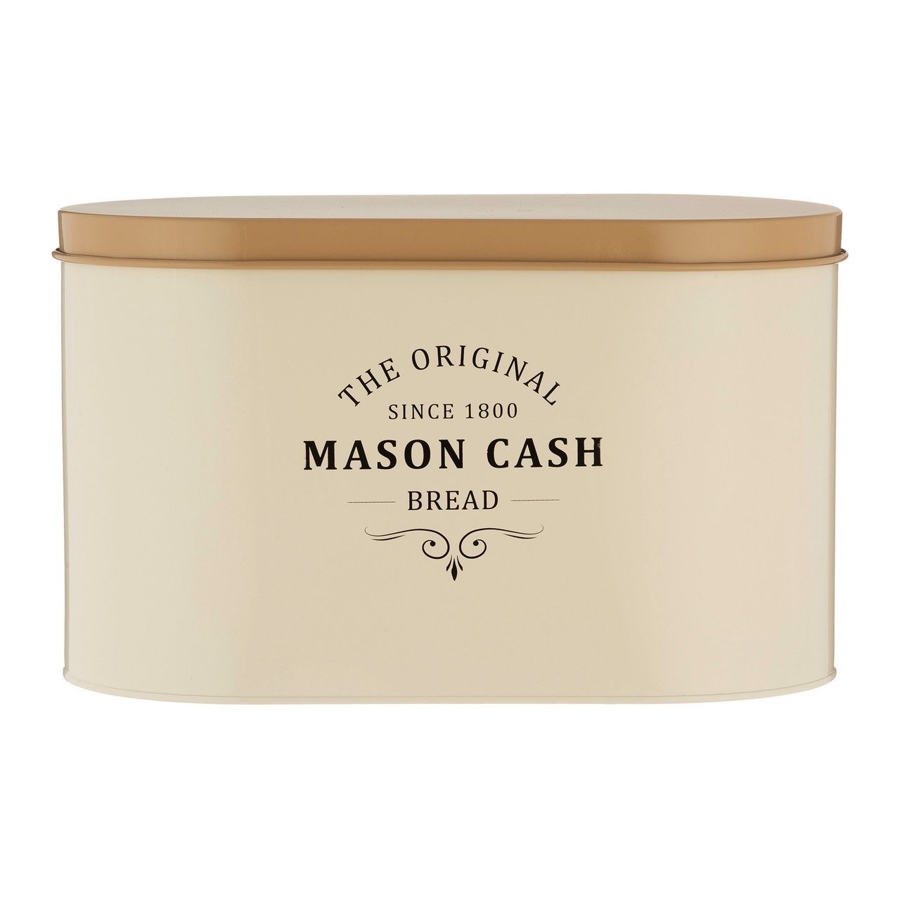Heritage Bread Bin, 10 Litre / 34.5 x 20.5 x 19cm - Carbon Steel