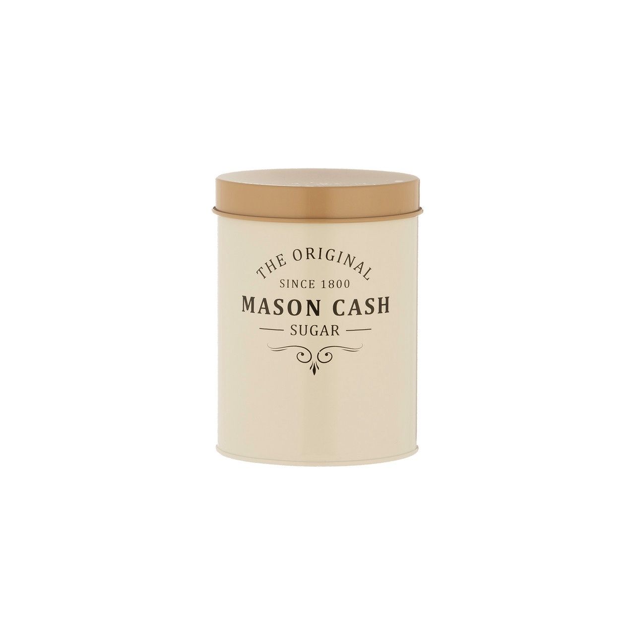 Heritage Sugar Canister, 1.3 Litre / 15 x 11.5cm - Carbon Steel