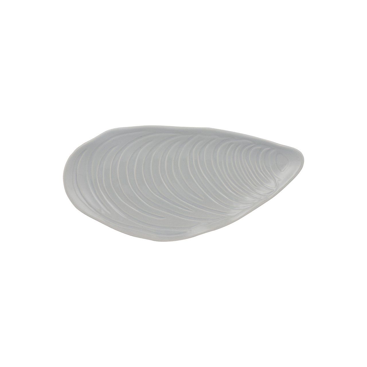 Nautical Medium Shell Platter, 36.5 x 18 x 3cm - Stoneware