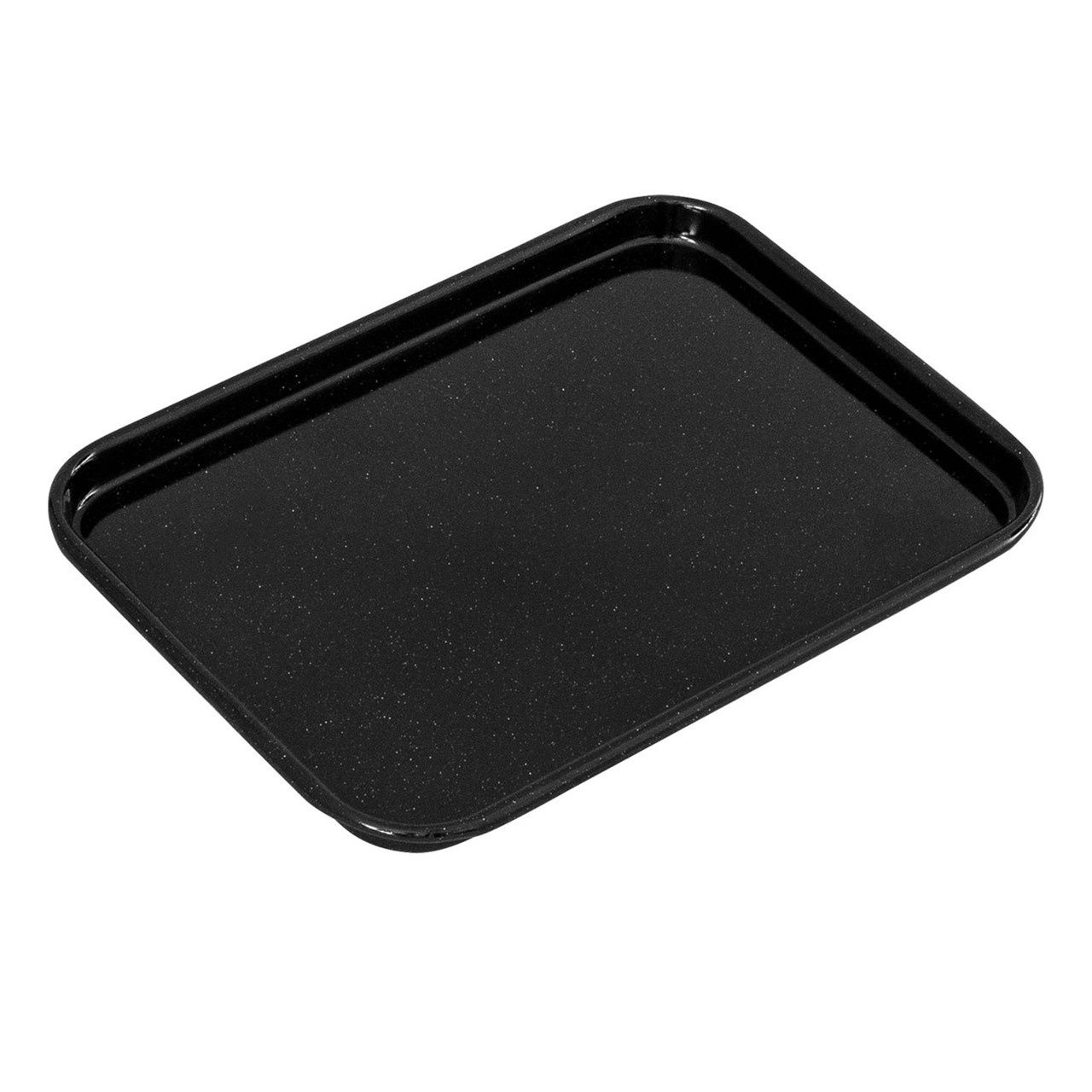 Professional Vitreous Enamel Baking Tray 24X18X2Cm