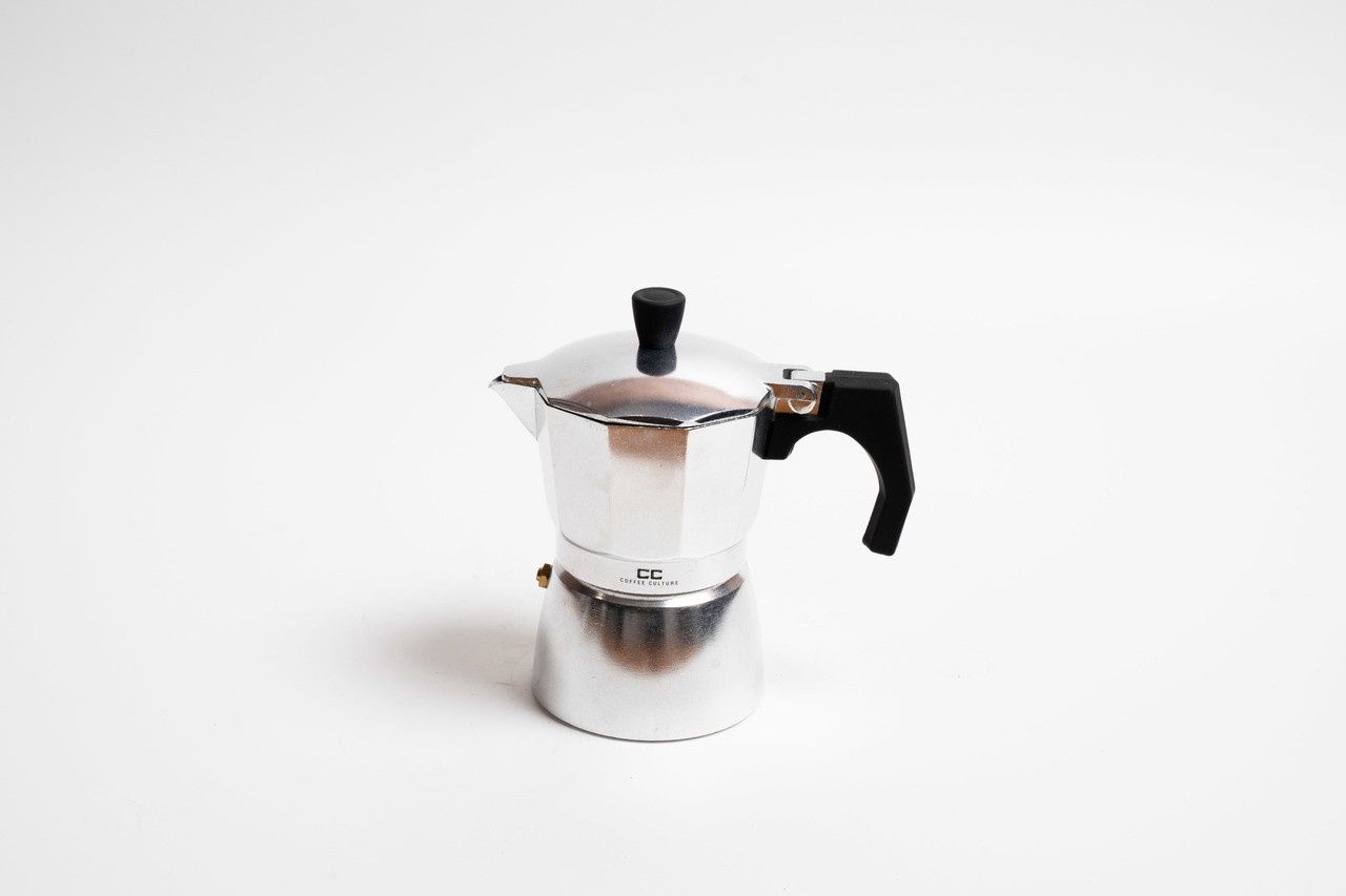 Silver Coffee Maker - 3 Cup