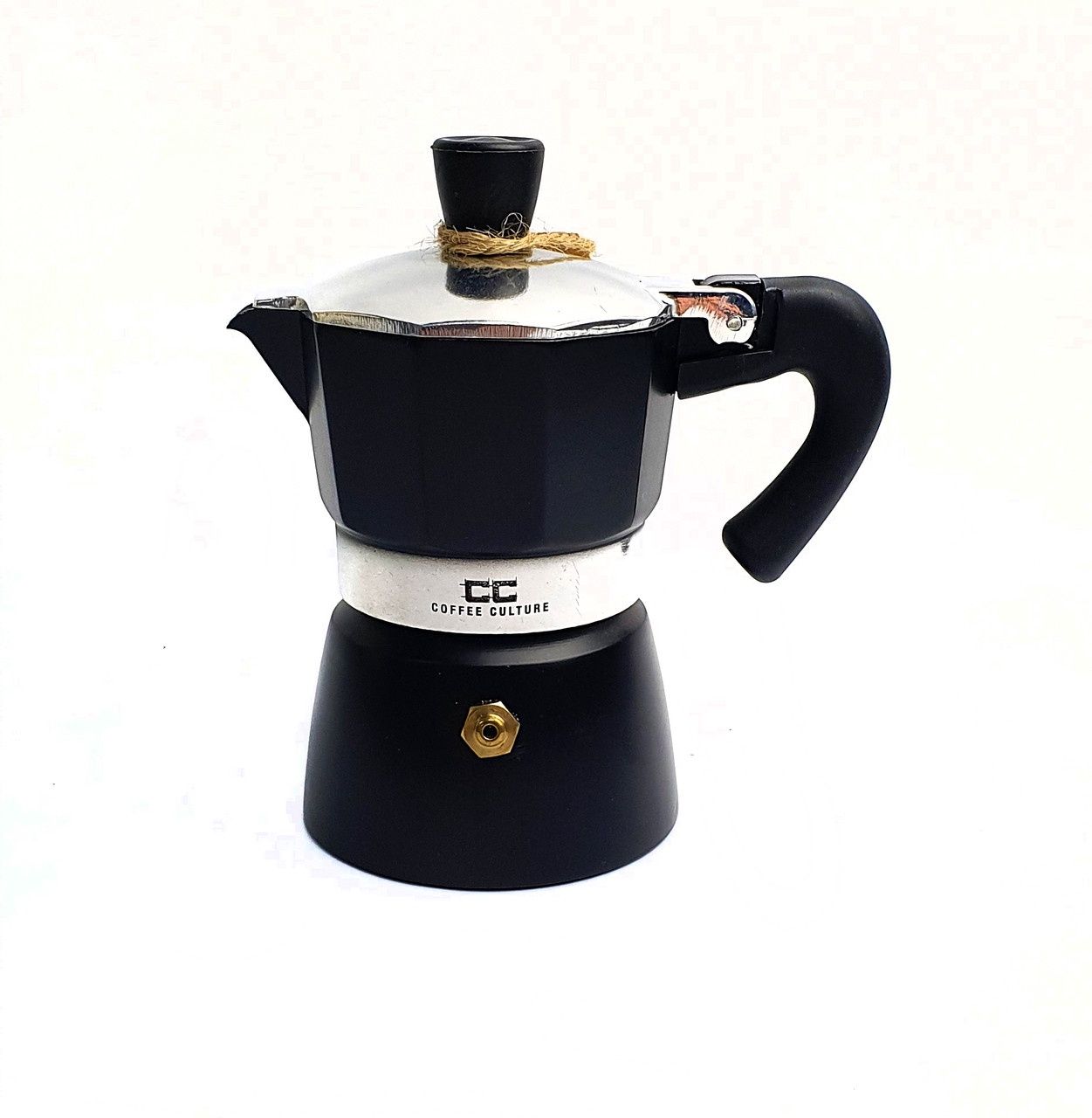 Black Coffee Maker - 1 Cup