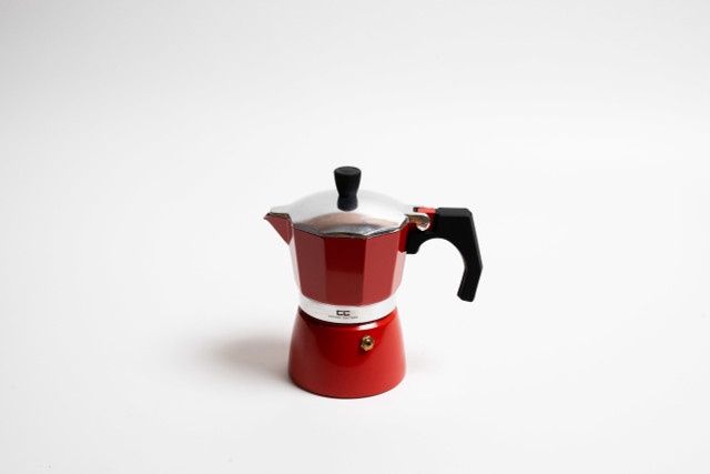 Red Coffee Maker - 3 Cup