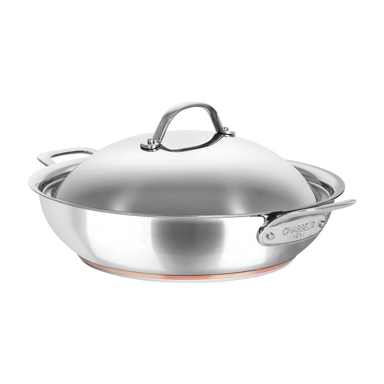 Le Cuivre 32cm / 5.6L Chef Pan with 2 Side Handles