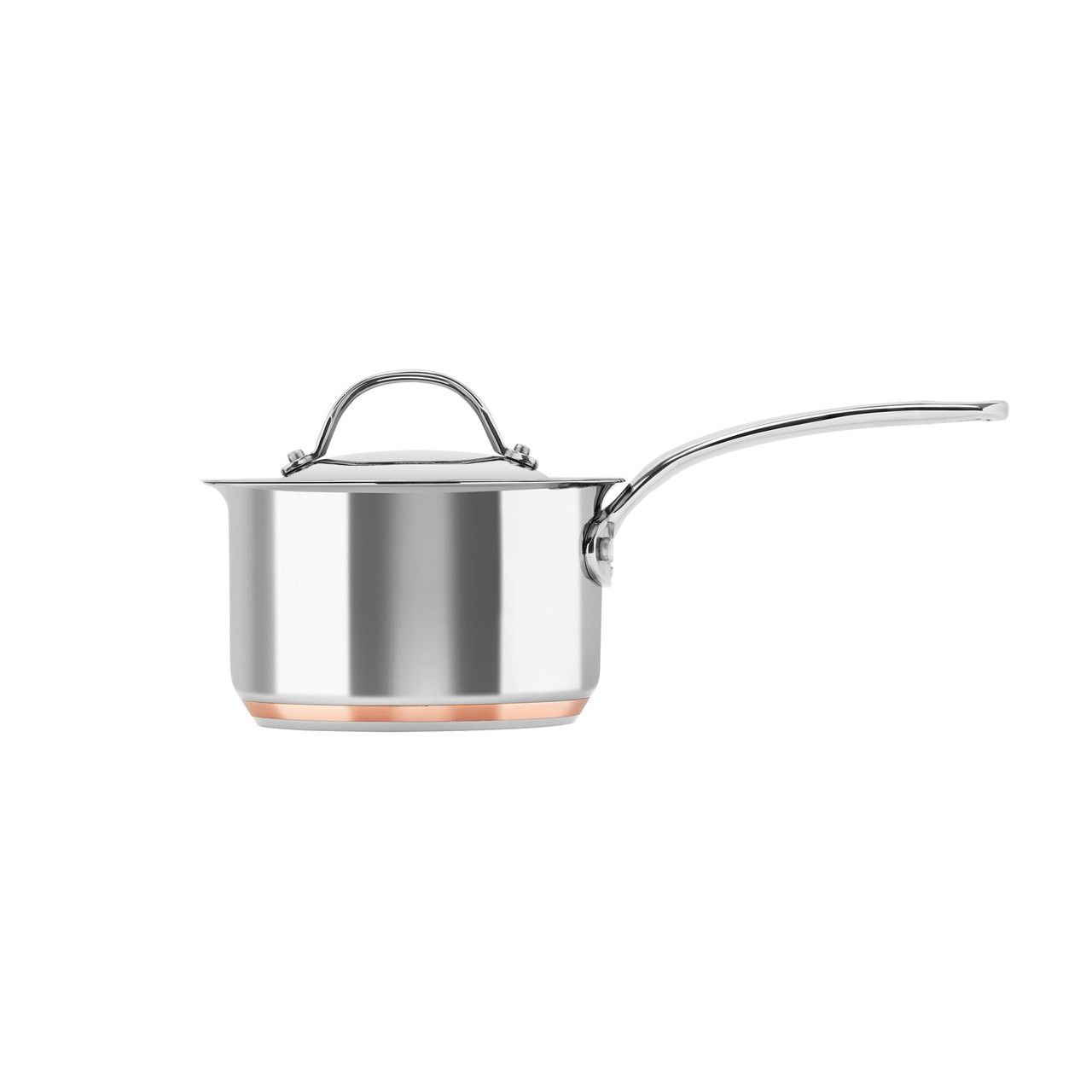 Le Cuivre Saucepan with Lid - 3 Colors, Size: 16x10cm / 1.9L