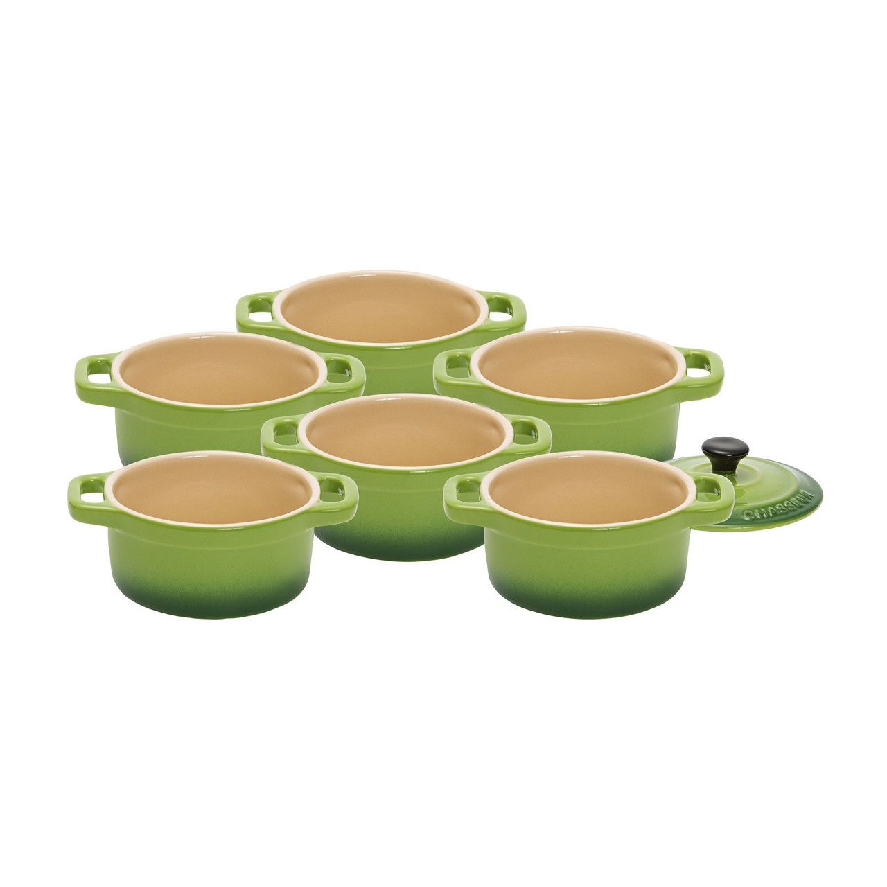 Mini Cocotte Set of 6 - Apple