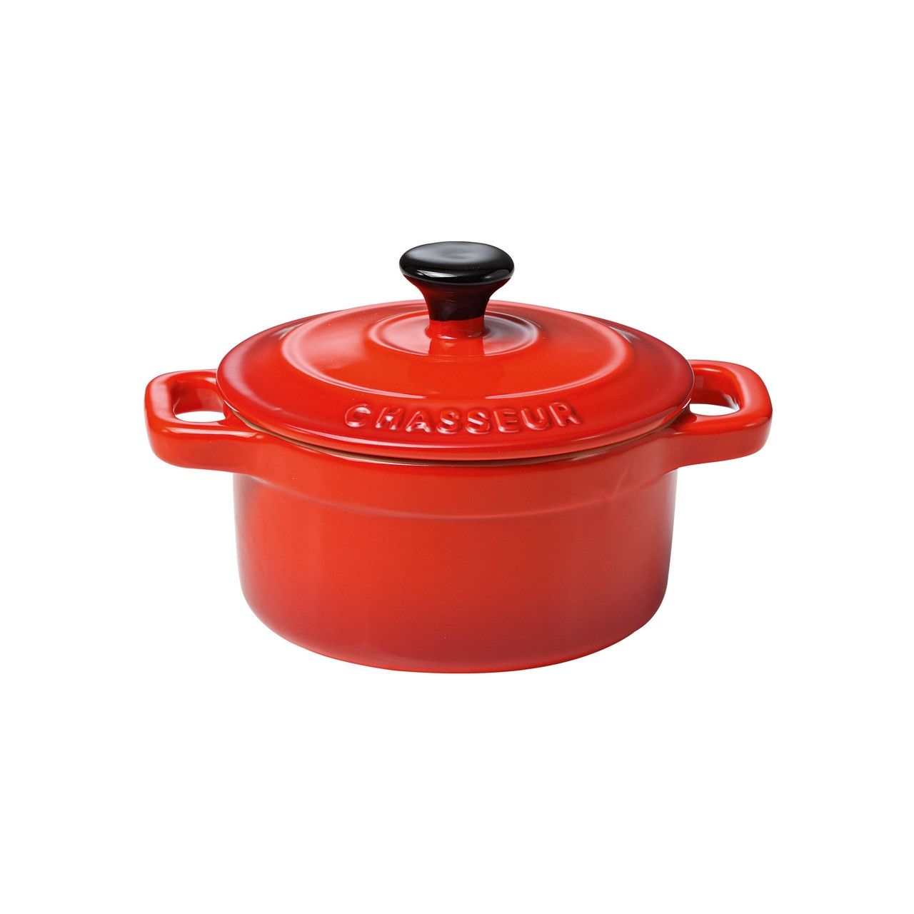 Mini Cocotte 10x9cm / 300ml - 8 Colors, Color: Red