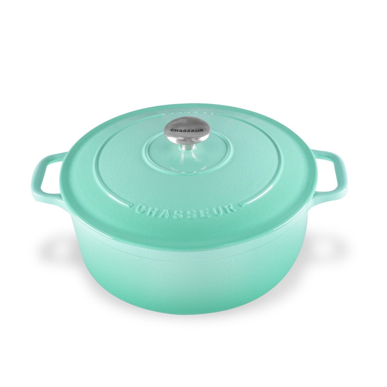 Round French Oven  - Peppermint(3 Sizes), Size: 24cm /4L