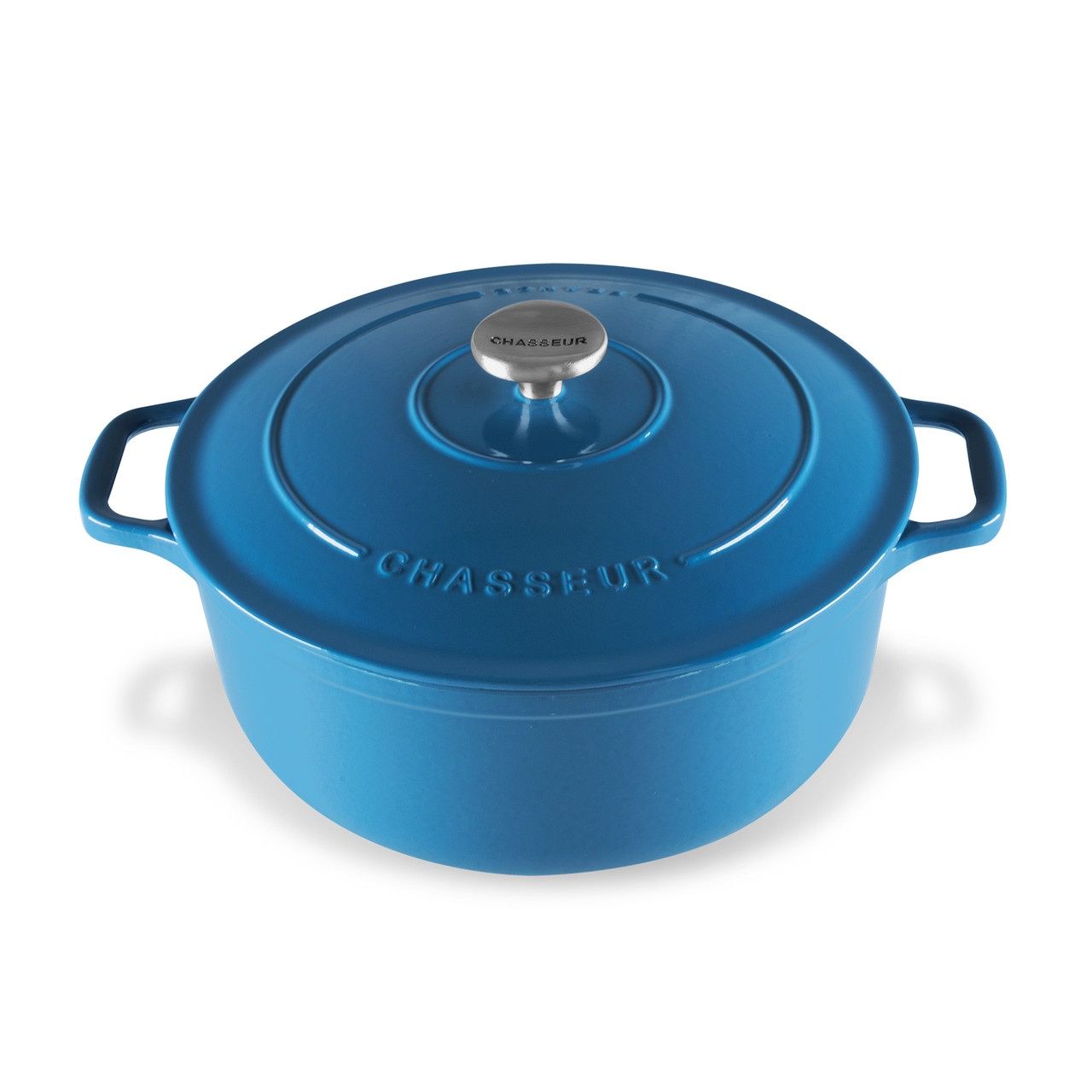 Round French Oven  - Sky Blue, Size: 24cm / 4L