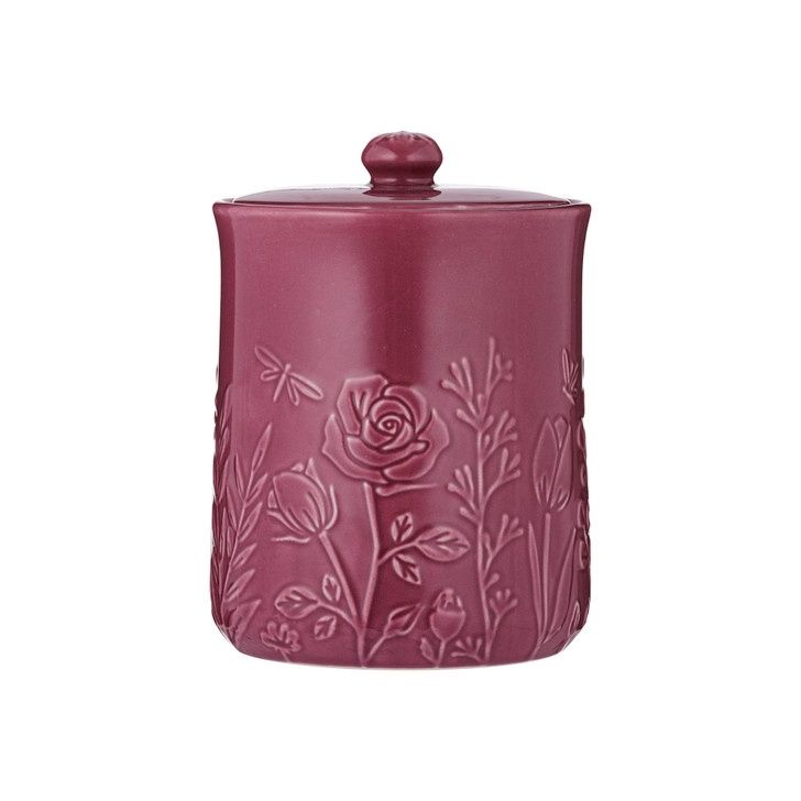 In The Meadow Purple Storage Jar 1.85L / 18x13cm