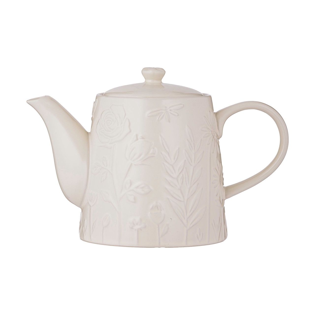 In The Meadow Cream Teapot 800ml / 15 x 23 x 13cm