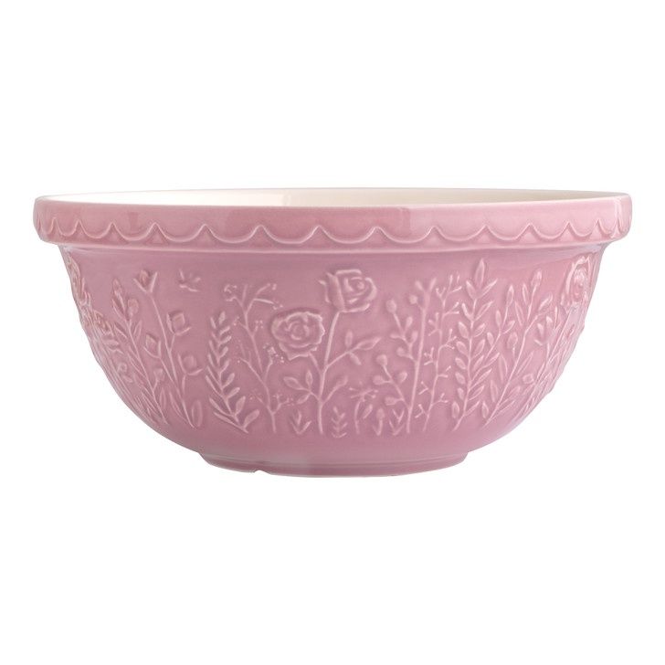 In The Meadow Pink Rose Mixing Bowl 29cm / 4L