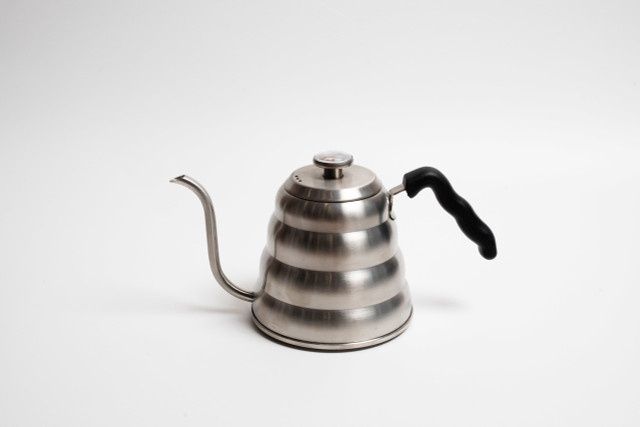 Stainless Steel 1.2L Goose Neck Kettle With Thermometer