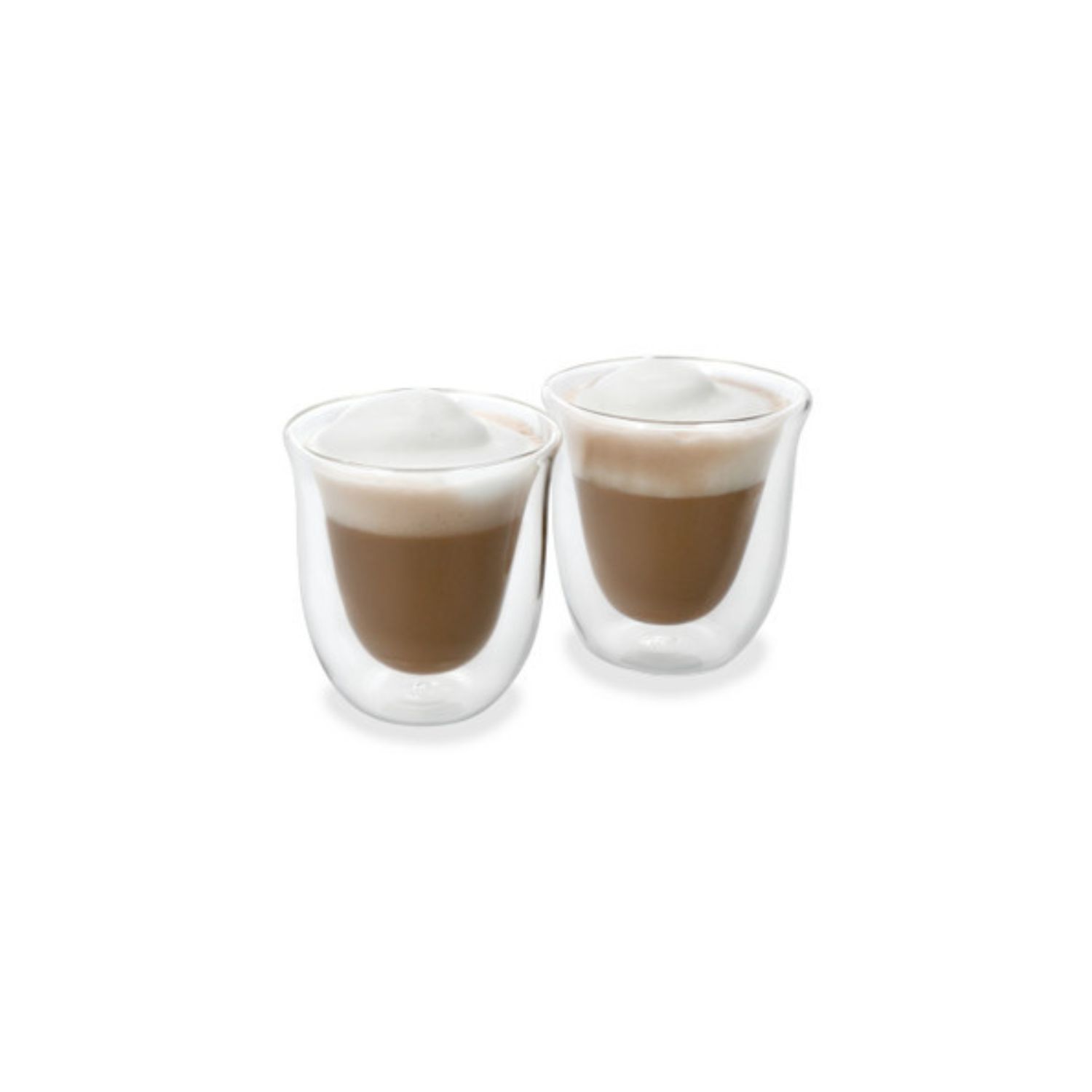 Double Walled Cappuccino Glasses 200ml Set/2