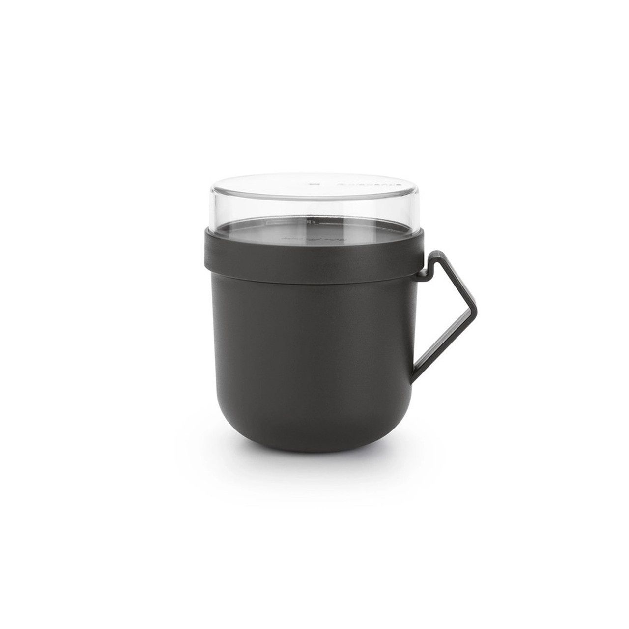 Make &amp; Take Soup Mug 0.6L Dark Grey