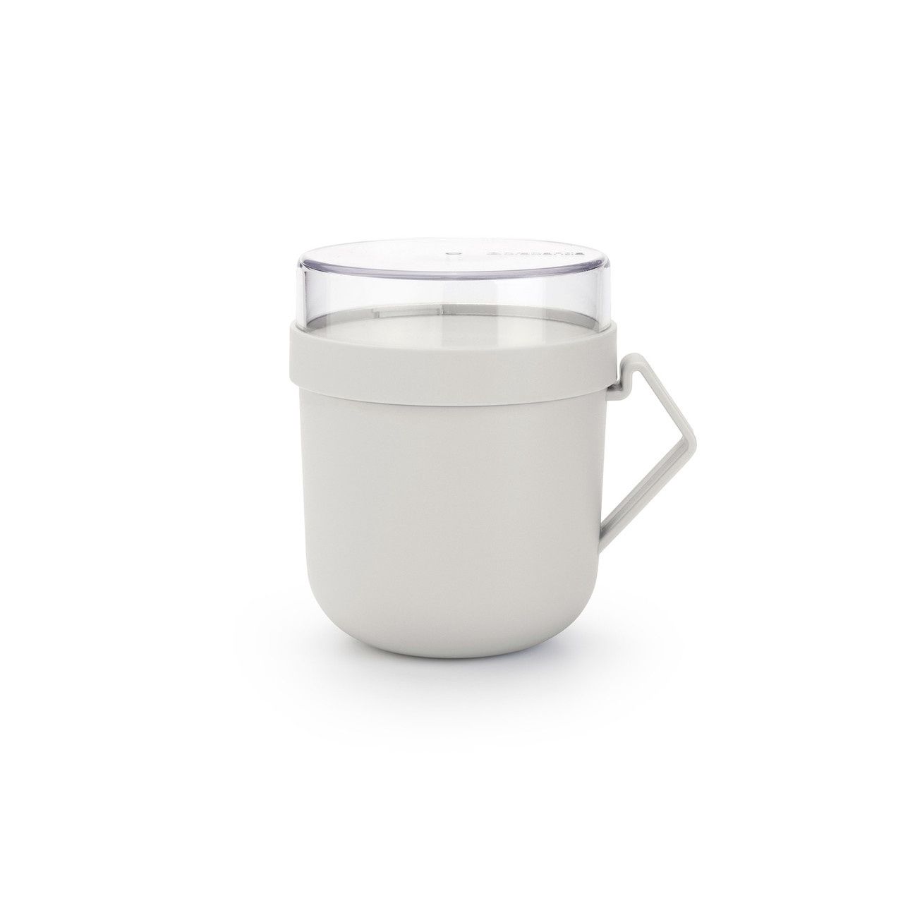 Make &amp; Take Soup Mug 0.6L Light Grey