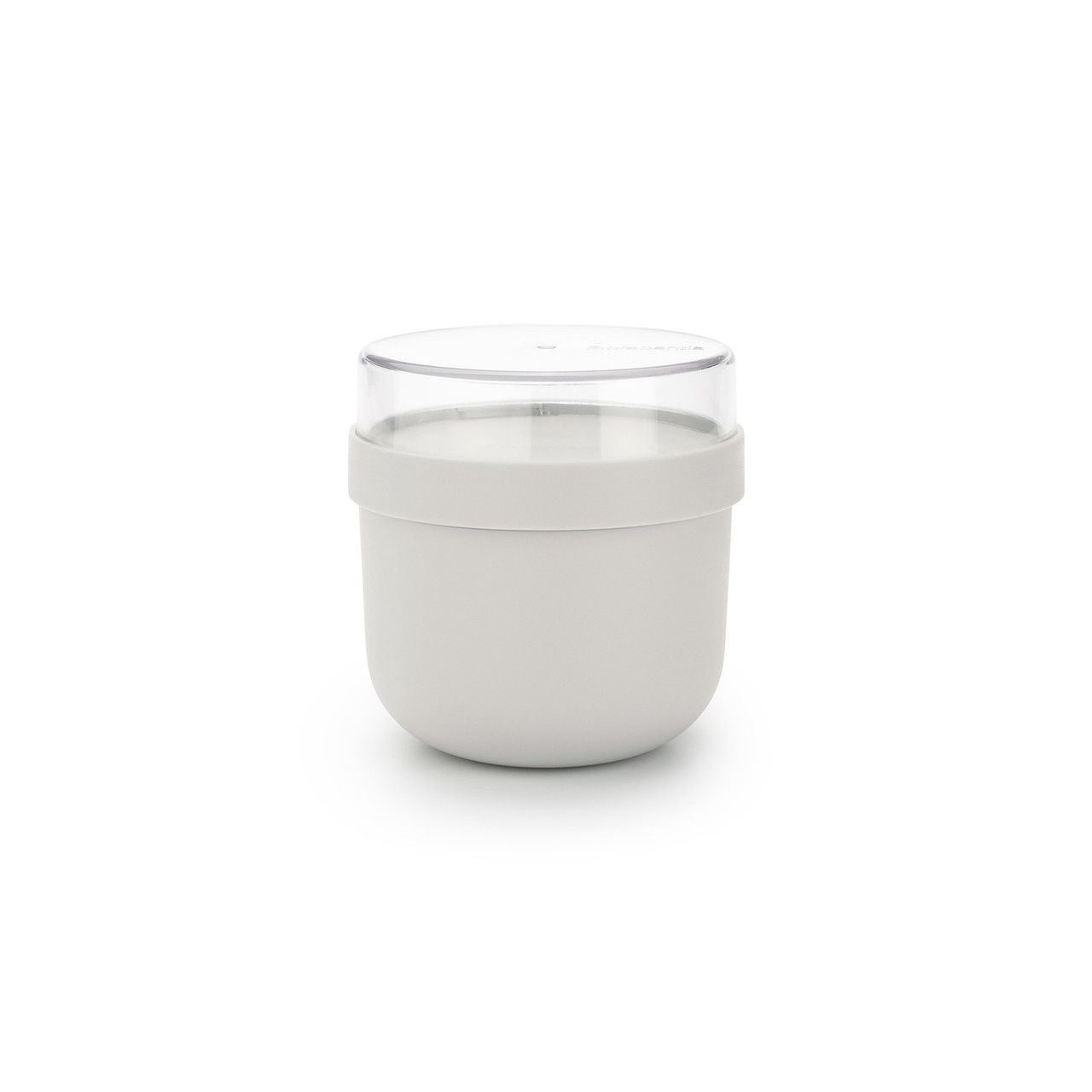 Make &amp; Take Breakfast Bowl 0.5L Light Grey