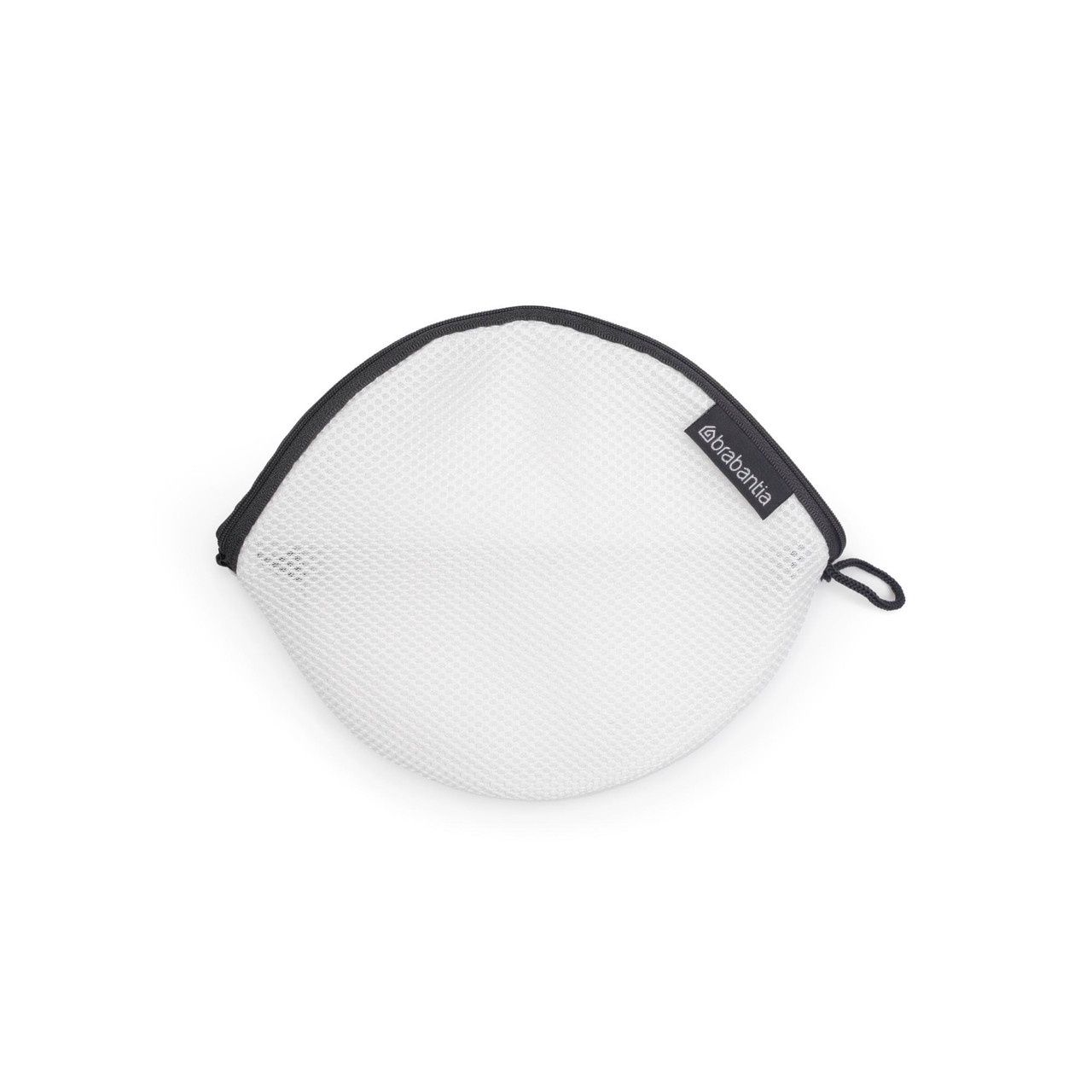 Bra Wash Bag - White w/ Grey Zipper