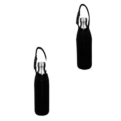 Fluid Bottle Tote - Black (2 Sizes)