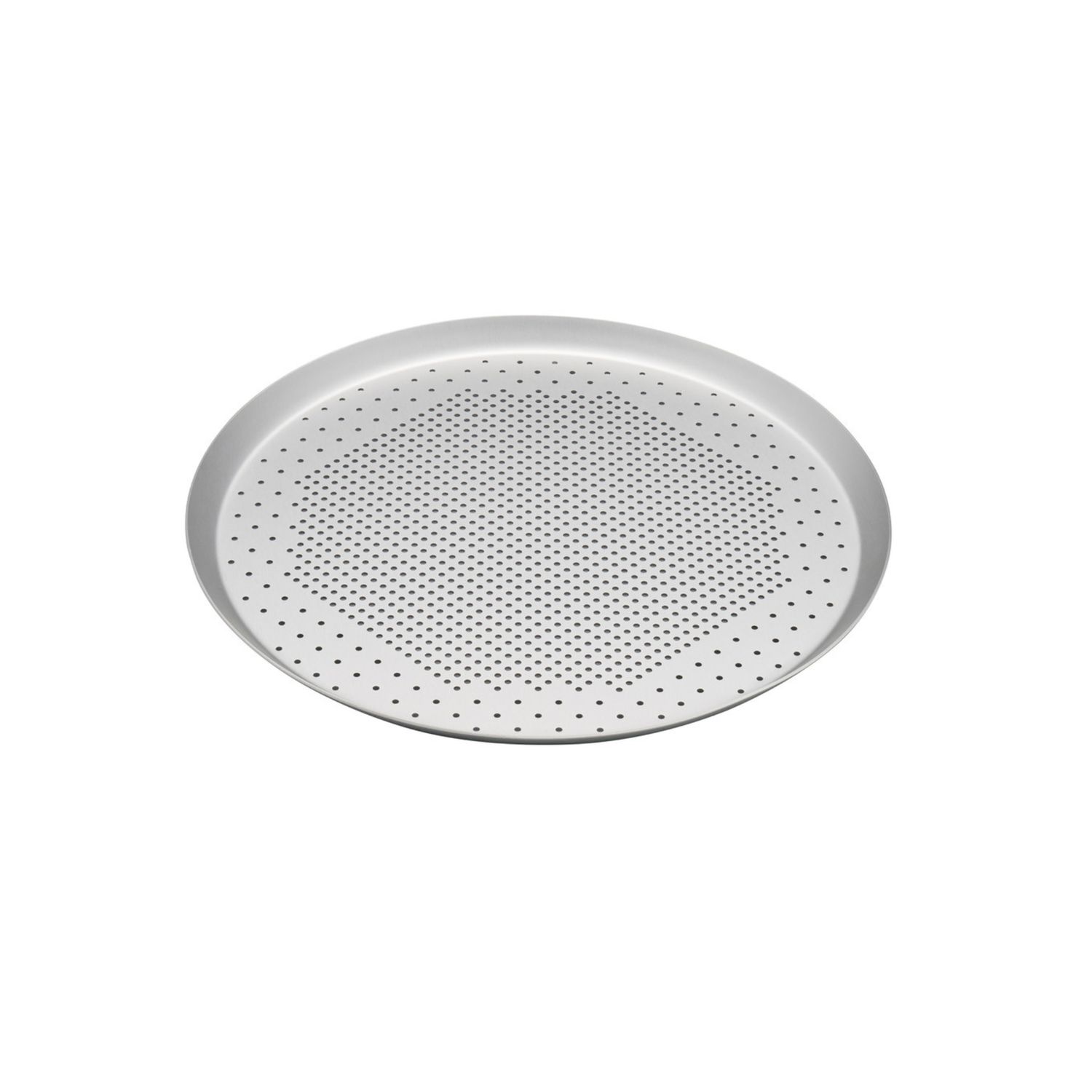 Silver Anodised Perforated Pizza Pan 30cm
