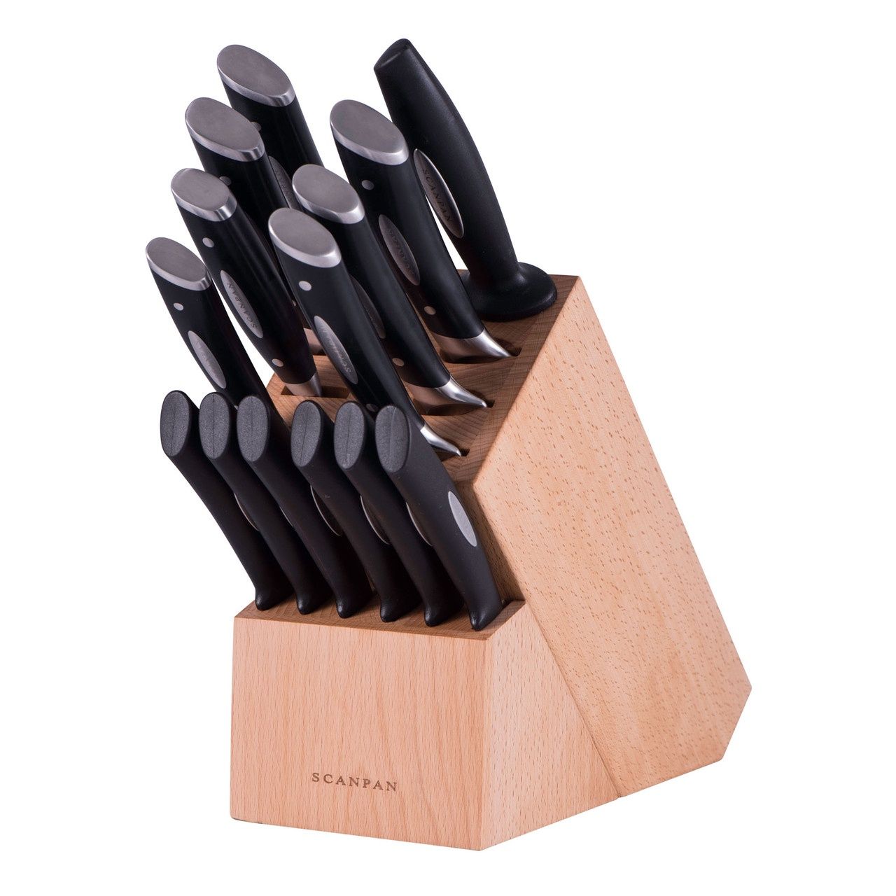 Classic 15 Piece Cutlery Block Set