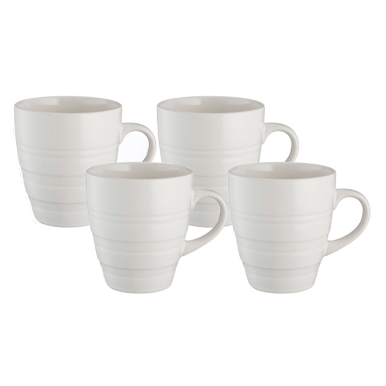 Original Cane Cream Set Of 4 Mugs