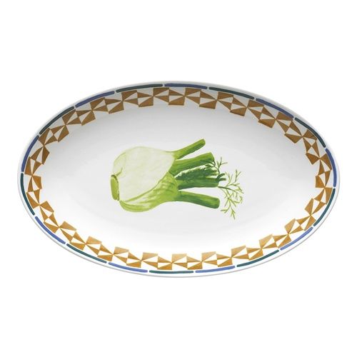 Valentina Oval Serve Platter 32cm Onion