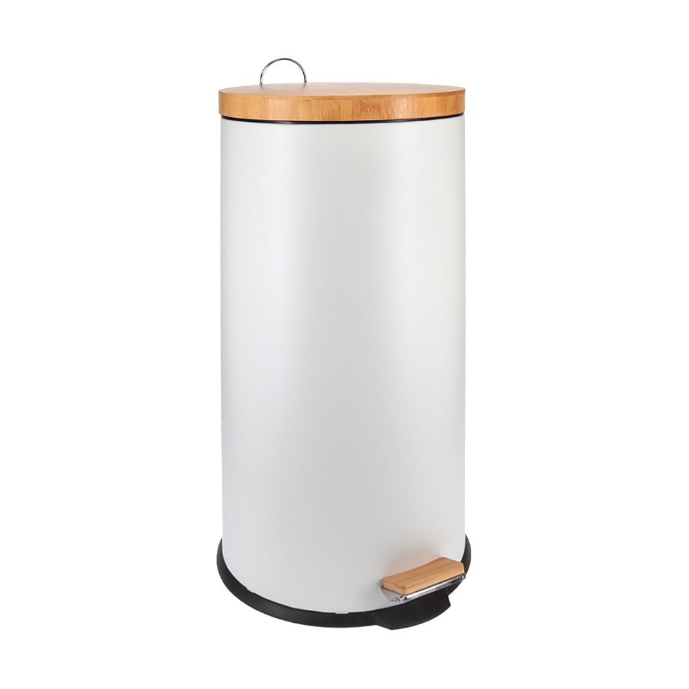 Eco Basics Rubbish Bin 30L - White