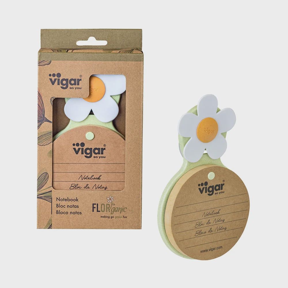 Vigar Flower Power Notebook With Suction