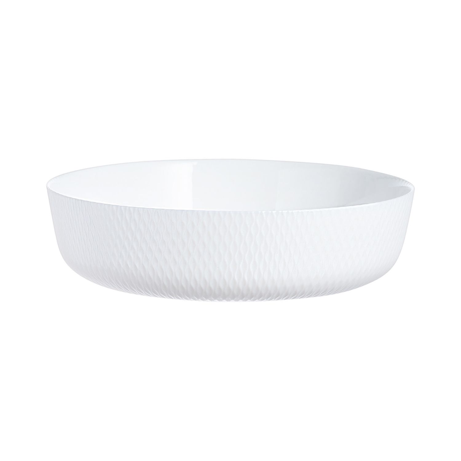 Smart Wavy Round Dish 26x7cm