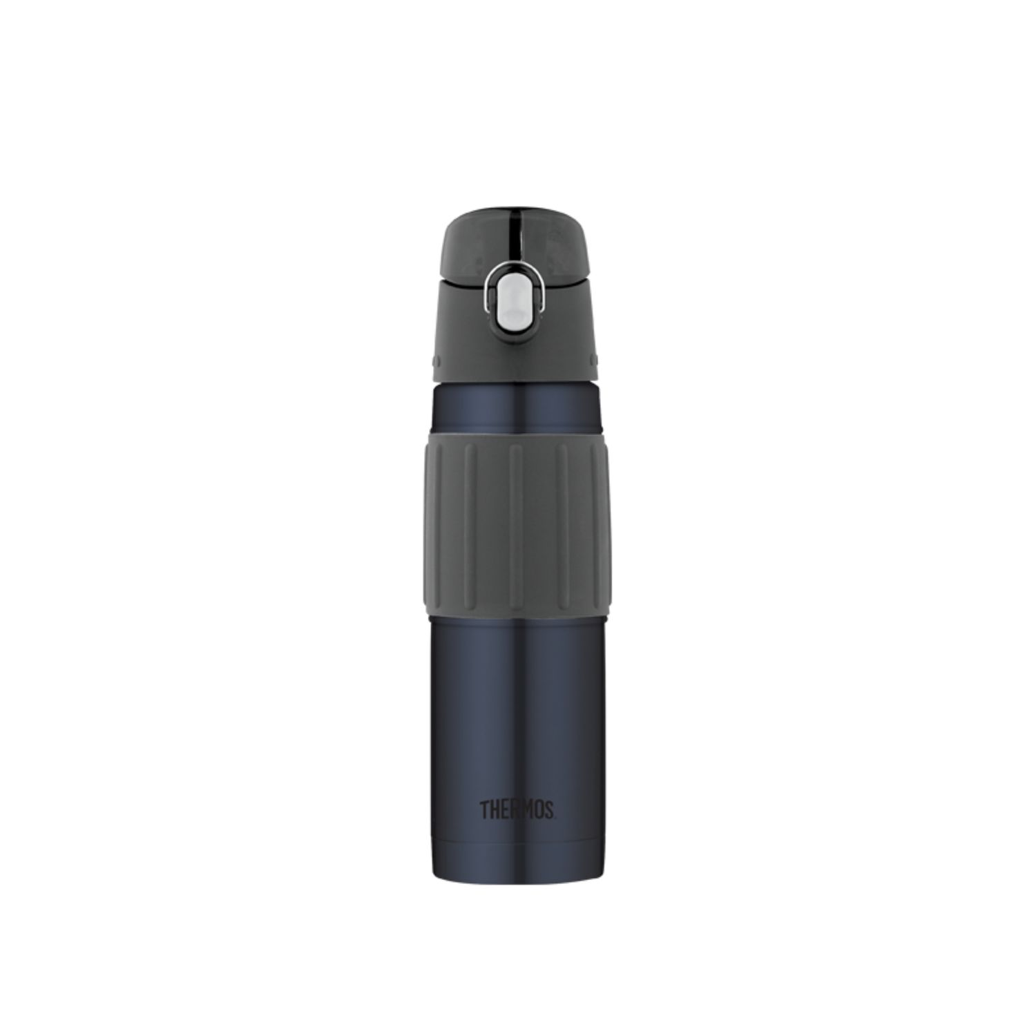 Thermos Vacuum Insulated Hydration Bottle With Hygienic Flip Lid-530ml - 3 Colors, Colour: Midnight Blue