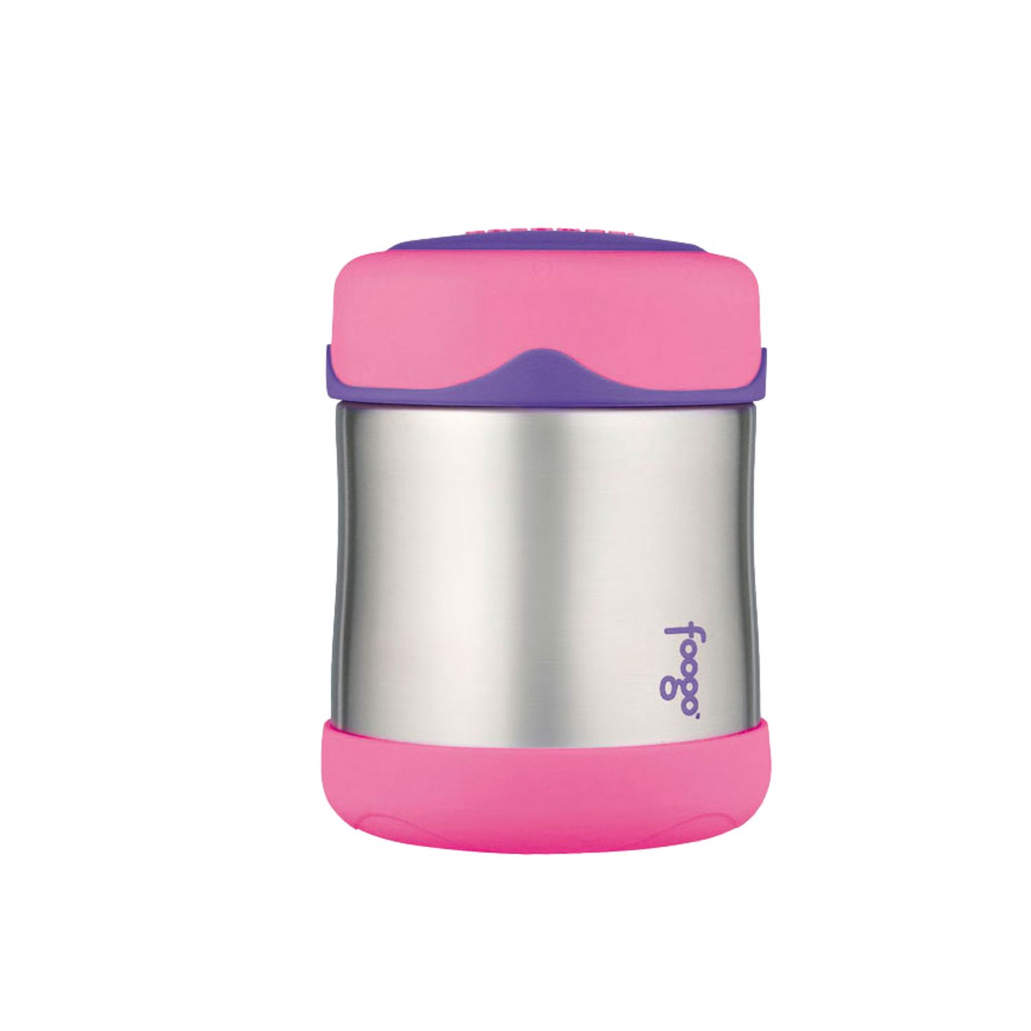 290Ml Foogo Stainless Steel Vacuum Insulated Food Jar - 2 Colors, Colour: Pink
