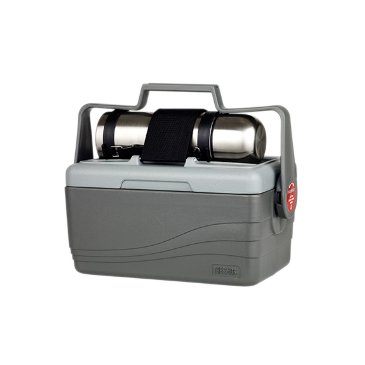 6.6L Thermos Insulated Cooler With 1L Stainless Steel Vacuum Flask