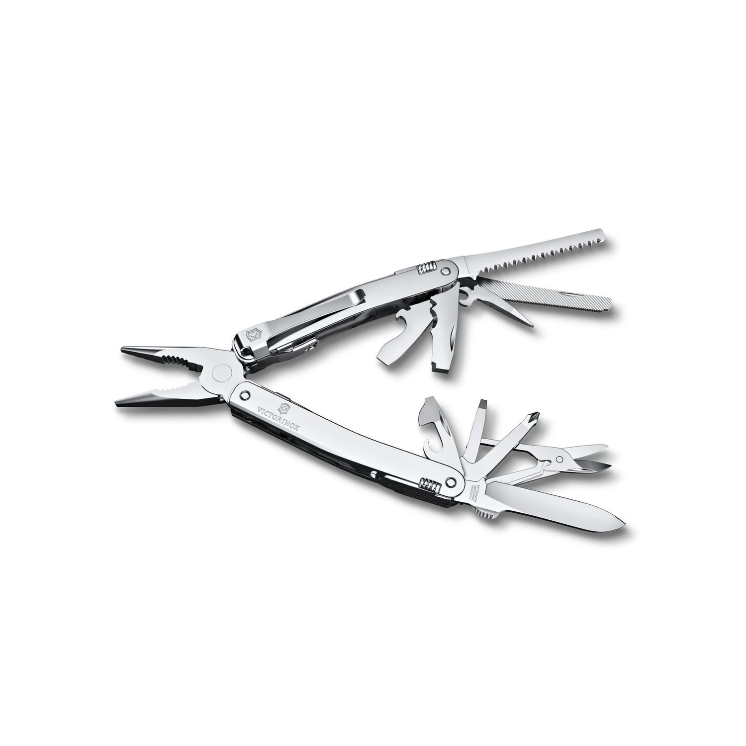 Swiss Tool Spirit MX Clip, silver, blister,