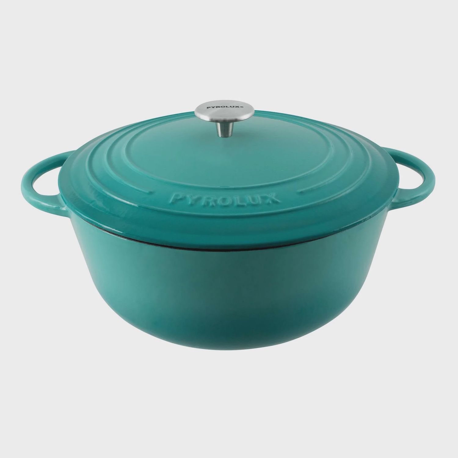 Pyrochef Round French Oven 24cm / 4L - Aqua Marine