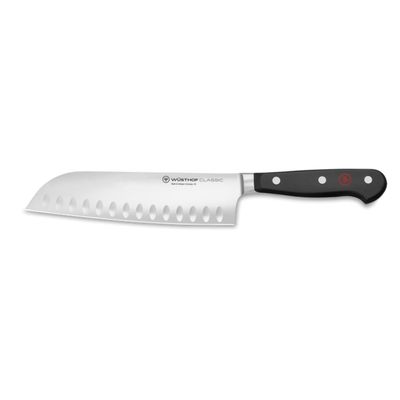Classic Santoku With Hollows 17cm