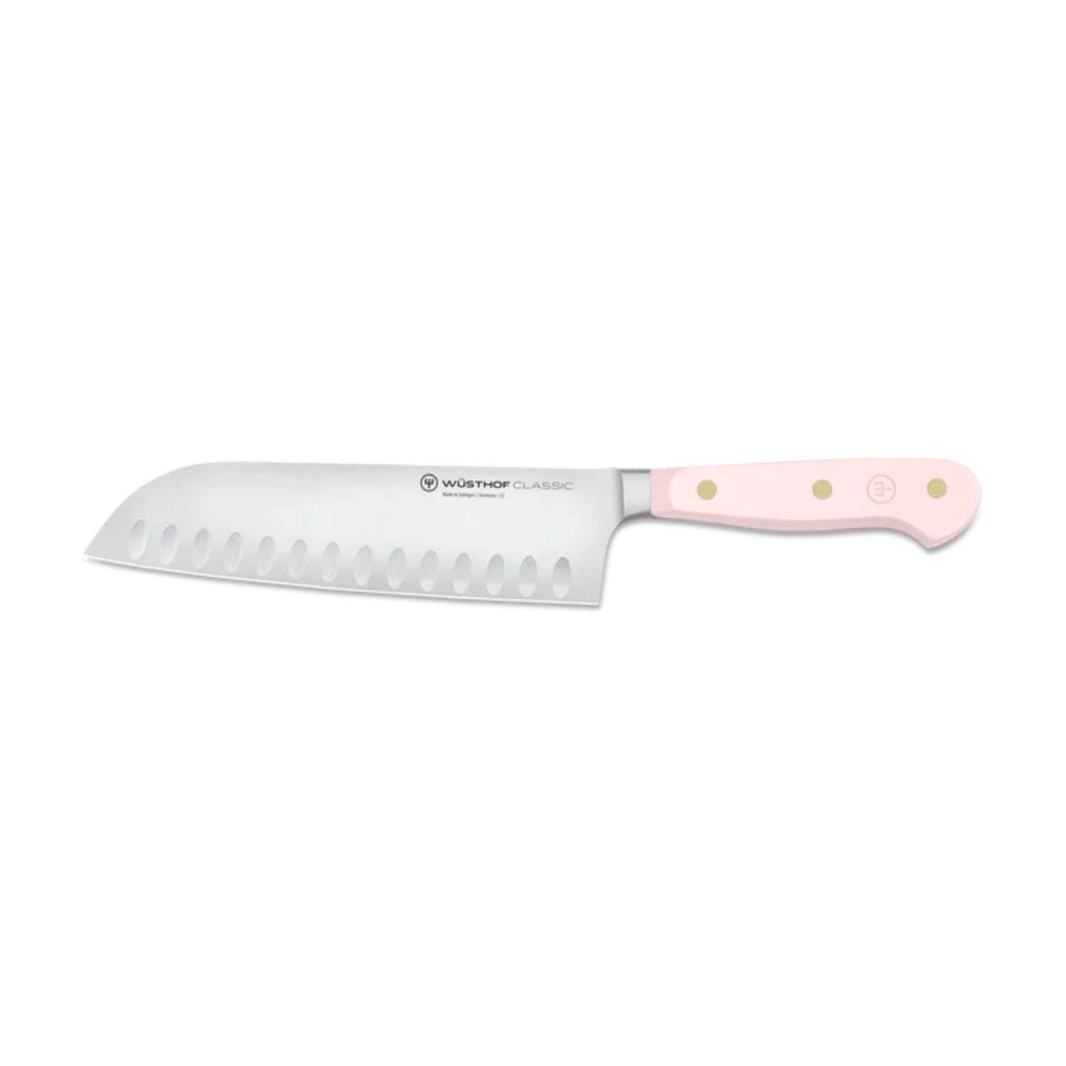 Classic Colour Himalayan Salt Santoku Knife 17cm