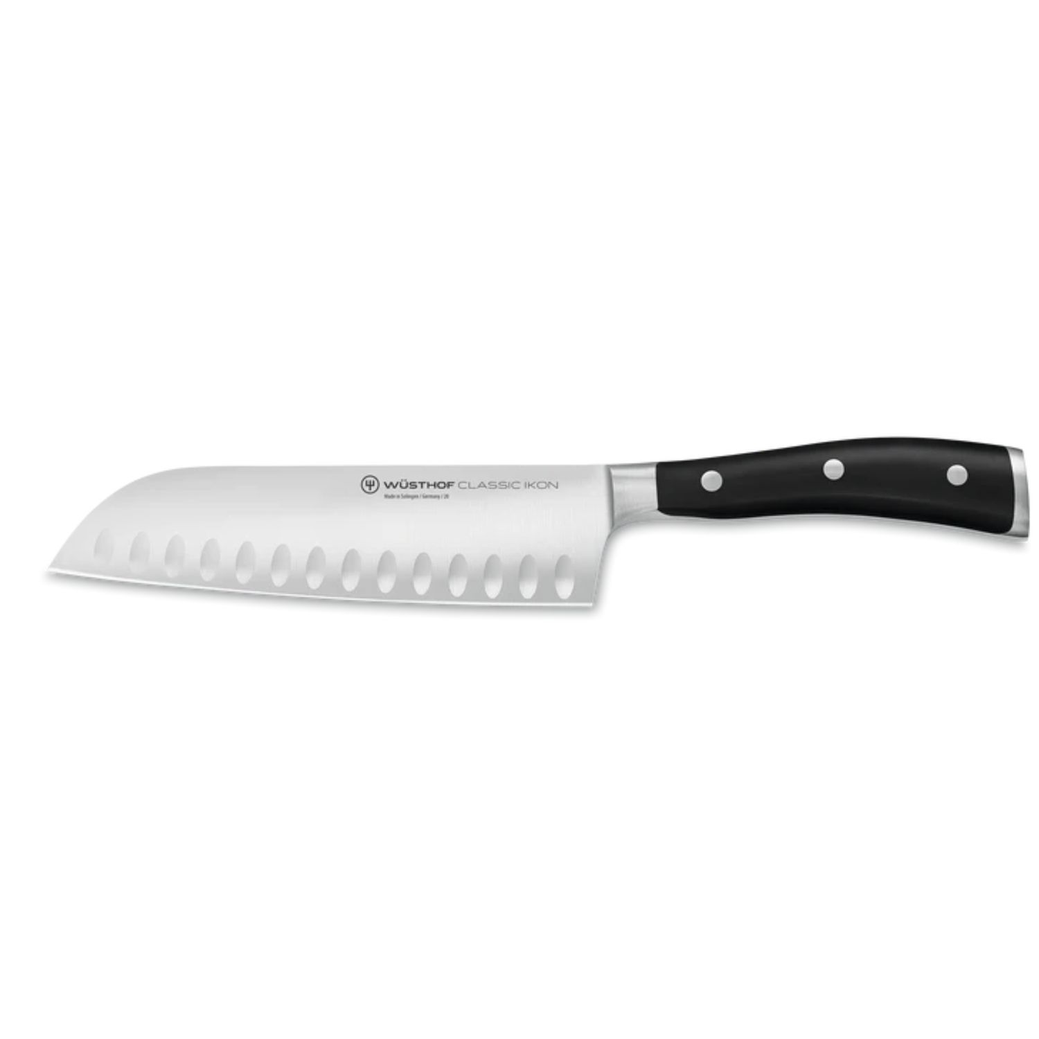 Classic Ikon Black Santoku 17cm