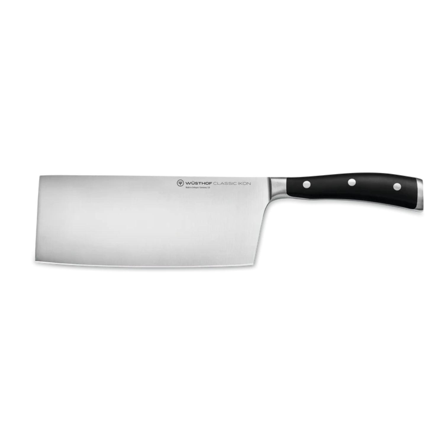 Classic Ikon Black Chinese Chef&#39;S Knife 18cm