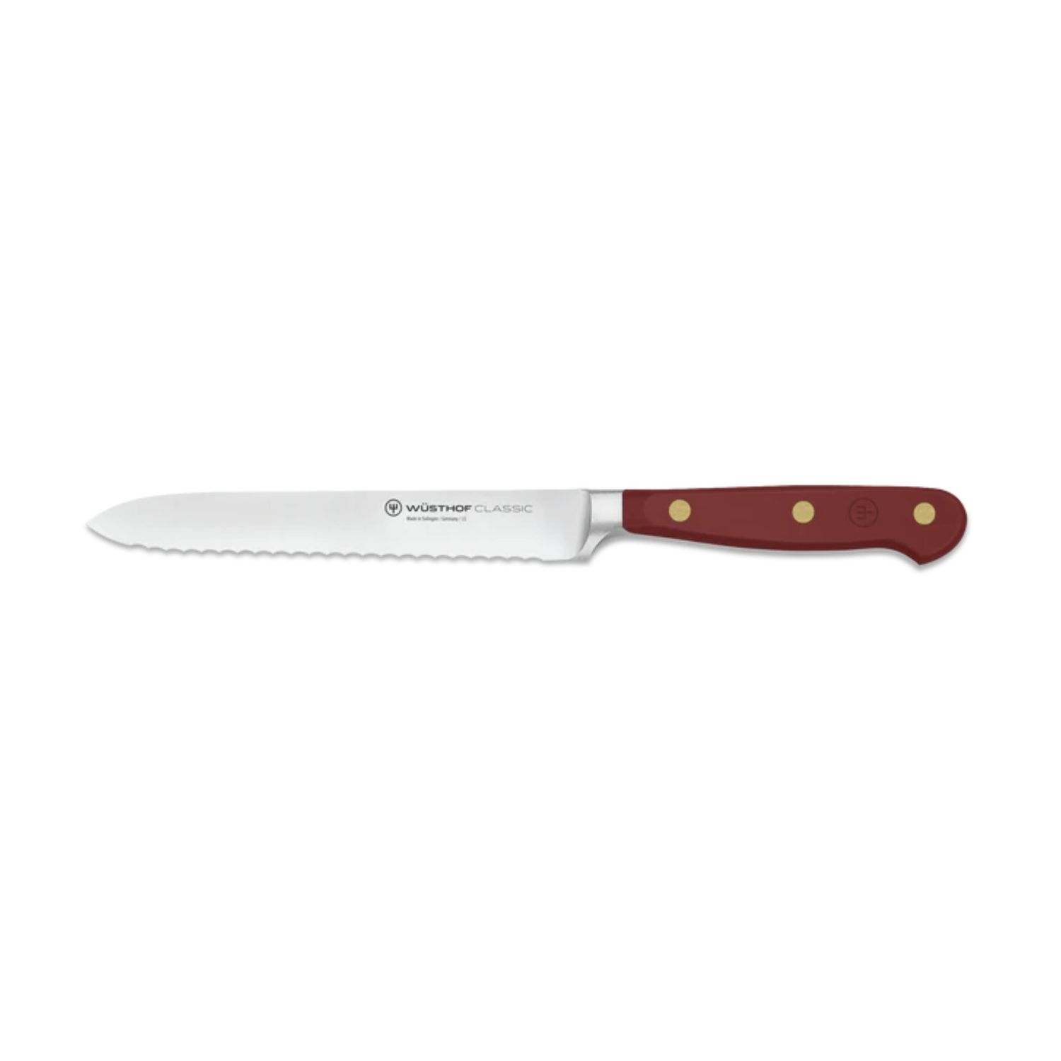 Classic Colour Tasty Sumac Serrated Utility Knife 14cm
