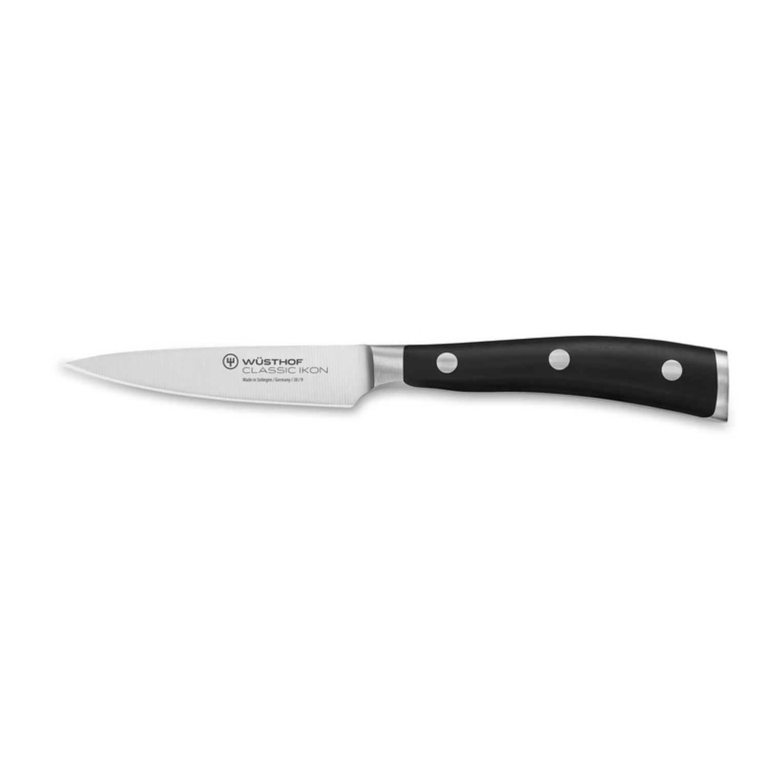 Classic Ikon Black Paring Knife 9cm