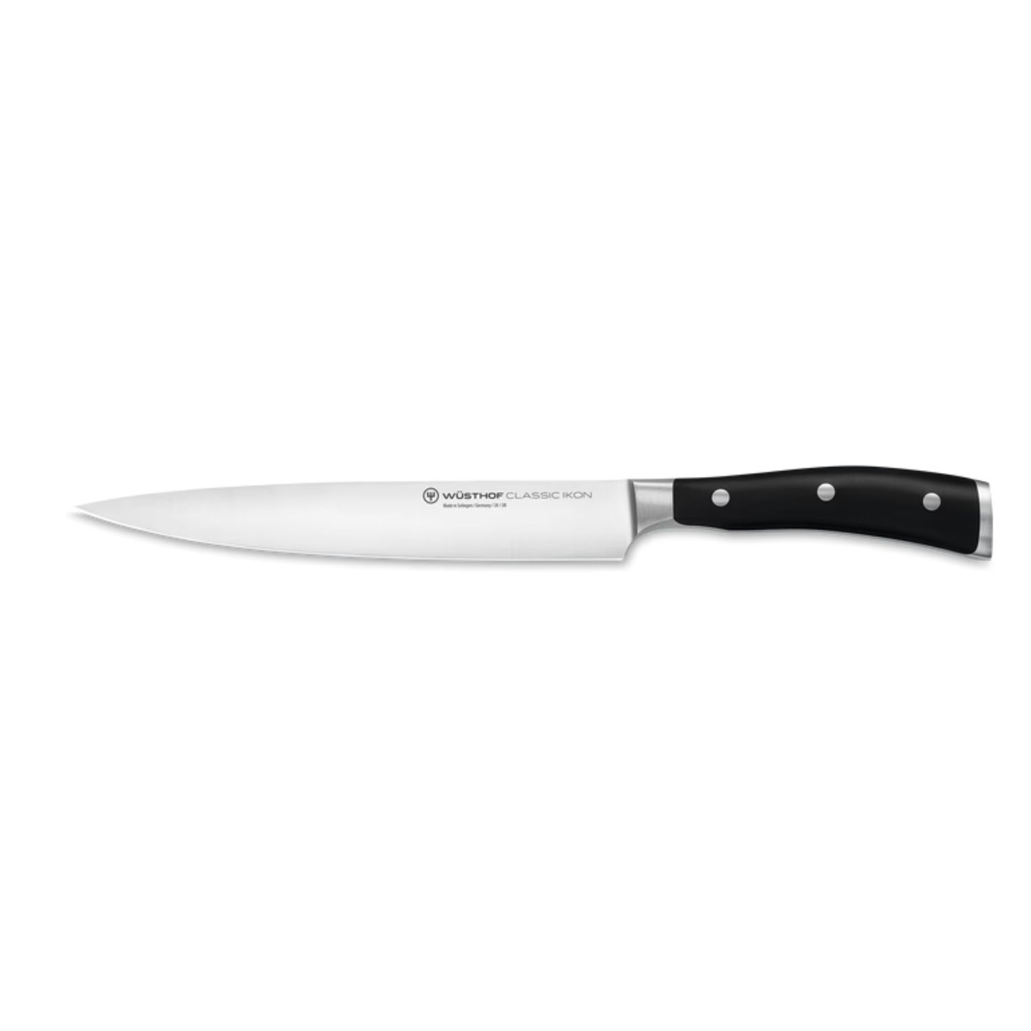 Classic Ikon Black Carving Knife 20cm
