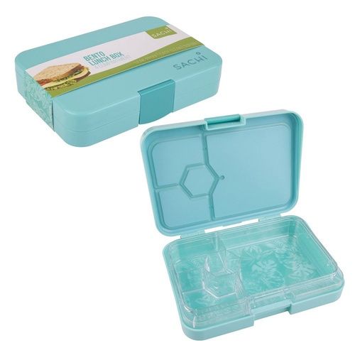 Sachi 4 Compartment Bento Lunch Box (Tropical Paradise)