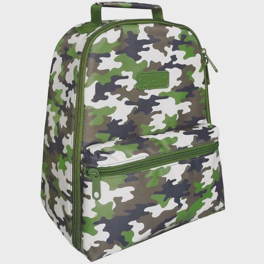 Insulated Backpack Camo Green, Colour: Camo Green